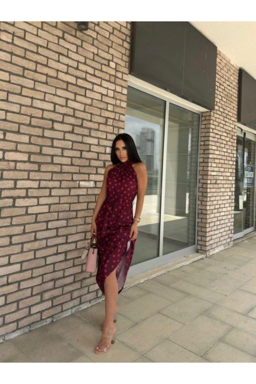 KADIN CANDY PUANTİYELİ ELBİSE